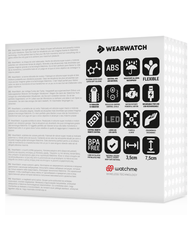WEARWATCH - TÉLÉCOMMANDE WATCHME TECHNOLOGIE OEUF BLEU / ROSE