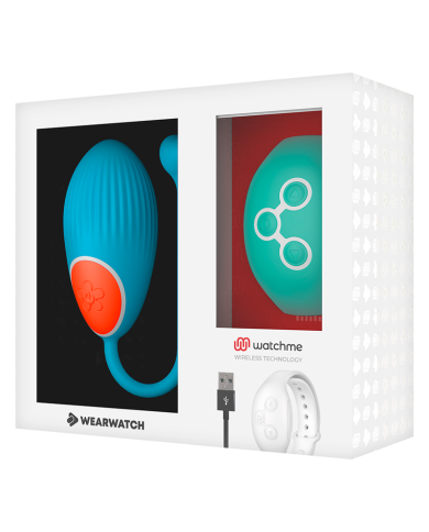 WEARWATCH - TÉLÉCOMMANDE WATCHME TECHNOLOGIE BLEU OEUF / AIGUE-MARINE