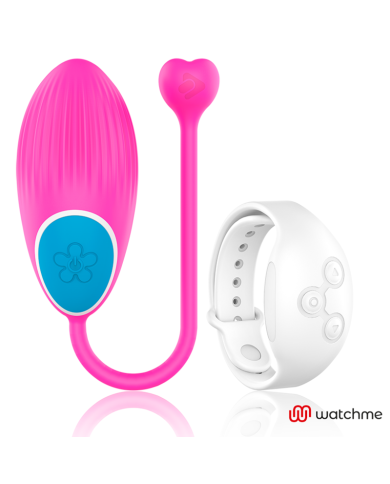 WEARWATCH - TÉLÉCOMMANDE WATCHME TECHNOLOGIE ŒUF FUCHSIA / NIVEO