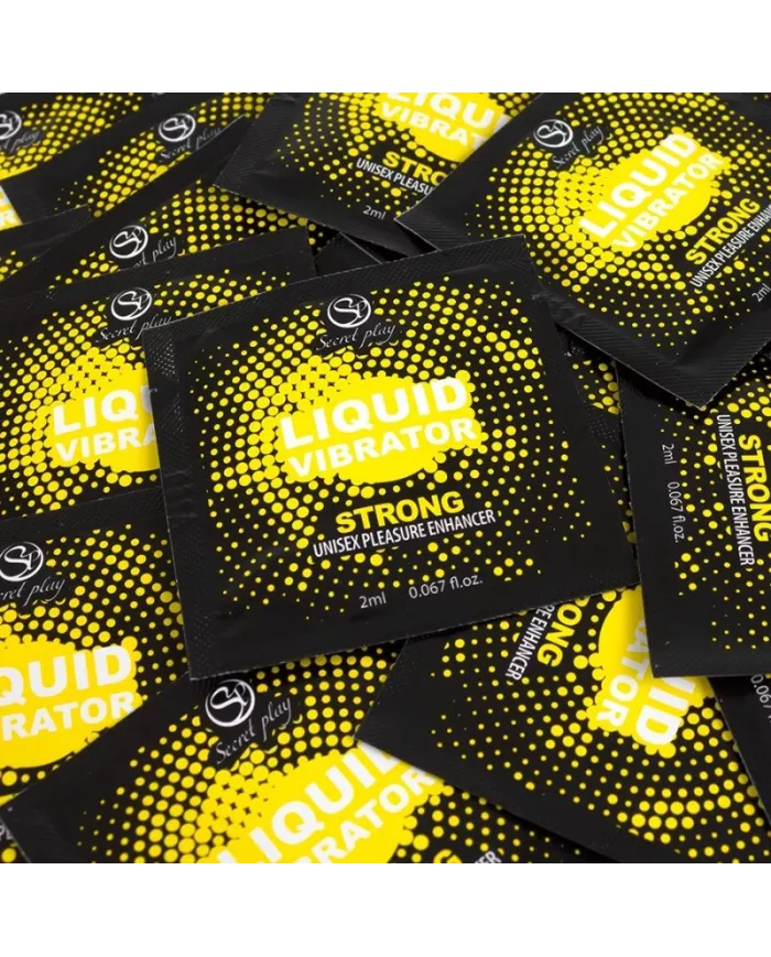 SECRETPLAY - VIBRATEUR UNIDOSE LIQUIDE FORT 2 ML SECRETPLAY - VIBRATEUR UNIDOSE LIQUIDE FORT 2 ML