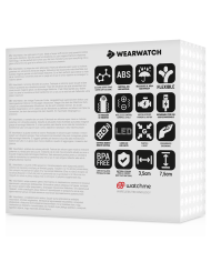 WEARWATCH - TÉLÉCOMMANDE WATCHME TECHNOLOGIE ŒUF FUCHSIA / JET