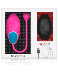 WEARWATCH - TÉLÉCOMMANDE WATCHME TECHNOLOGIE ŒUF FUCHSIA / JET