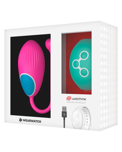 WEARWATCH - WATCHME TECHNOLOGIE TÉLÉCOMMANDE ŒUF FUCHSIA / EAU DE MER