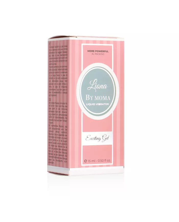 LIONA BY MOMA - VIBRATEUR LIQUIDE GEL EXCITANT15 ML