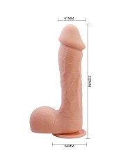 BAILE - GODE EN PEAU RÉALISTE JOHNSON 22 CM