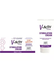 HOT - CRÈME DE STIMULATION V-ACTIV FEMME 50ML HOT - CRÈME DE STIMULATION V-ACTIV FEMME 50ML