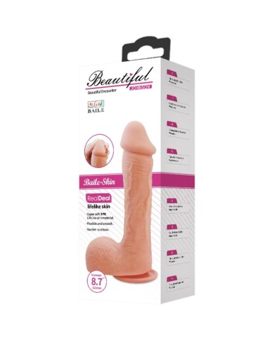 BAILE - GODE EN PEAU RÉALISTE JOHNSON 22 CM