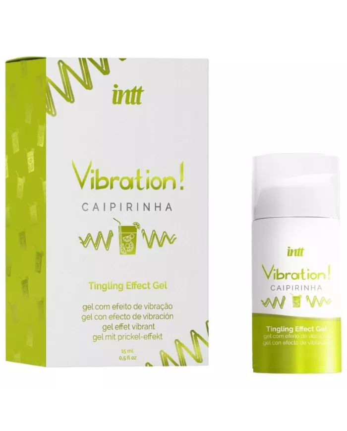 INTT - GEL VIBRATEUR LIQUIDE CAIPIRINHA PUISSANT STIMULANT INTIME 15 ML INTT - GEL VIBRATEUR LIQUIDE CAIPIRINHA PUISSANT STIMULANT INTIME 15 ML