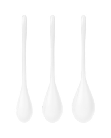 SATISFYER - ENSEMBLE ENTRAÎNEMENT YONI POWER 1 BLANC
