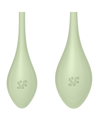 SATISFYER - ENSEMBLE ENTRAÎNEMENT YONI POWER 2 VERT
