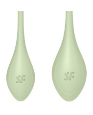 SATISFYER - ENSEMBLE ENTRAÎNEMENT YONI POWER 2 VERT