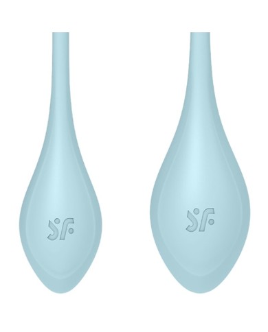 SATISFYER - ENSEMBLE ENTRAÎNEMENT YONI POWER 2 BLEU