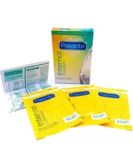 PASANTE - INTERNE PRÉSERVATIF SANS LATEX 3 UNITÉS PASANTE - INTERNE PRÉSERVATIF SANS LATEX 3 UNITÉS