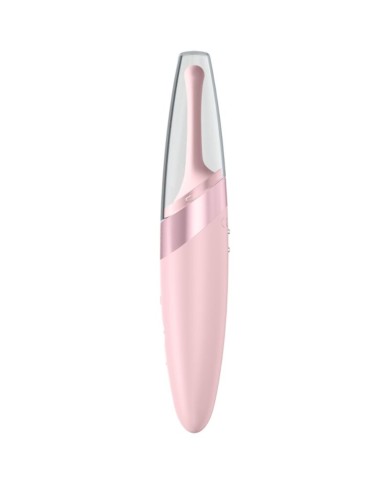 SATISFYER - VIBRATEUR POINTE DE CLIT TWIRLING DELIGHT ROSE