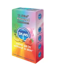 SKINS - CONDOM SAVEURS PAQUET DE 12 SKINS - CONDOM SAVEURS PAQUET DE 12