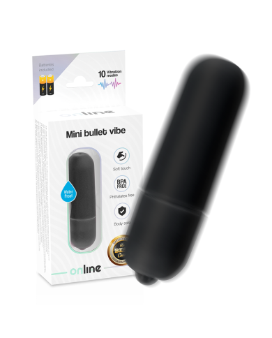 ONLINE - MINI BALLE VIBRANT NOIRE