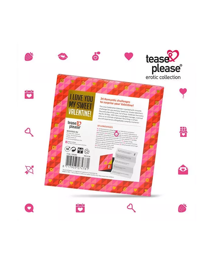 TEASE & PLEASE - CALENDRIER DE AVENT SAINT-VALENTIN