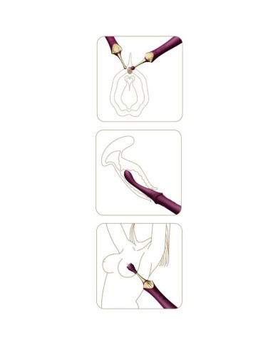 ZALO - BESS 2 CLITORAL MASSAGER PURPLE