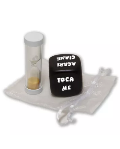 DIABLO PICANTE - JEU DE DÉS DACTION AVEC SABLIER DIABLO PICANTE - JEU DE DÉS DACTION AVEC SABLIER