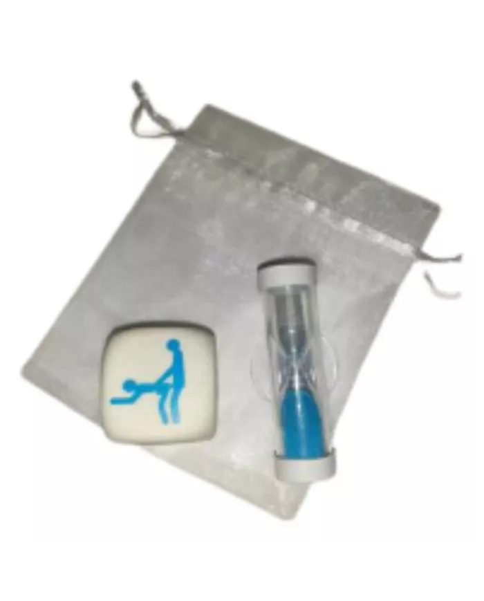 DIABLO PICANTE - DÉS KAMASUTRA DE POSTURES POUR GARONS AVEC SABLIER