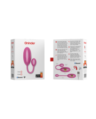 ONINDER - OEUF VIBRANT TOKYO ROSE 7,5 X 3,2 CM APPLICATION GRATUITE