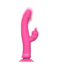INTENSE - VIBRATEUR JULIO RABBIT SILICONE ROSE