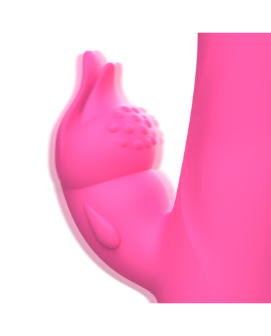 INTENSE - VIBRATEUR JULIO RABBIT SILICONE ROSE