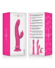 INTENSE - VIBRATEUR JULIO RABBIT SILICONE ROSE