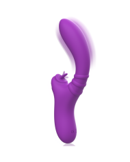 INTENSE - VIBRATEUR FLEXIBLE HARRY AVEC LANGUE VIOLET