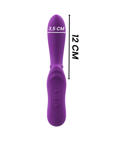 INTENSE - VIBRATEUR FLEXIBLE HARRY AVEC LANGUE VIOLET