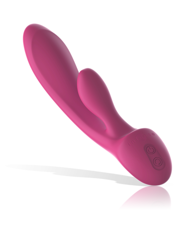 INTENSE - VIBRATEUR LUIGI RABBIT SILICONE LIQUIDE ROSE