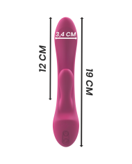 INTENSE - VIBRATEUR LUIGI RABBIT SILICONE LIQUIDE ROSE