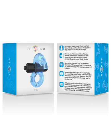 INTENSE - ANNEAU VIBRANT BLEU FRY