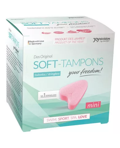 JOYDIVISION SOFT-TAMPONS - ORIGINAL SOFT-TAMPONS MINI 3 UDS JOYDIVISION SOFT-TAMPONS - ORIGINAL SOFT-TAMPONS MINI 3 UDS