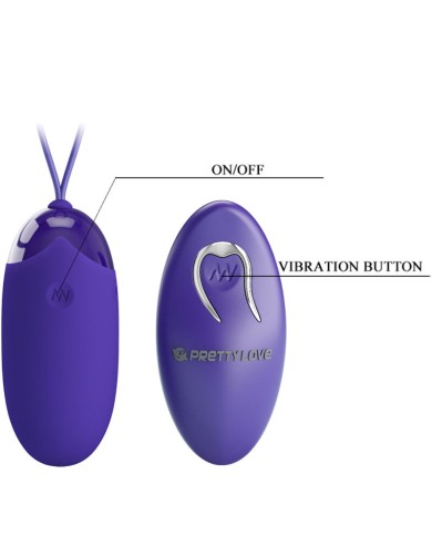 PRETTY LOVE - BERGER YOUTH OEUF VIBRANT TÉLÉCOMMANDÉ VIOLET