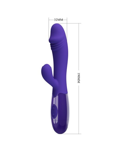 PRETTY LOVE - VIBRATEUR SNAPPY YOUTH & STIMULATEUR DE POINT G VIOLET