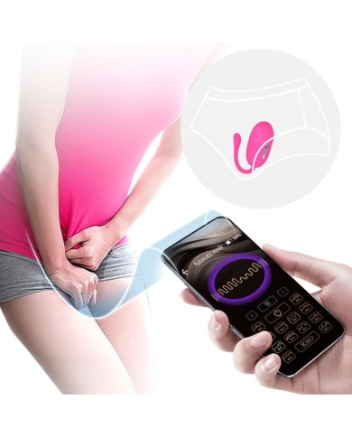 PRETTY LOVE - OEUF VIBRANT RECHARGEABLE DOREEN MAGENTA TÉLÉCOMMANDE