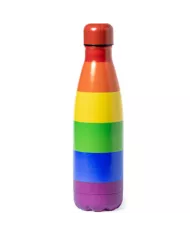 PRIDE - CHAUFFE-EAU MÉTALLIQUE AVEC LE DRAPEAU LGBT PRIDE - CHAUFFE-EAU MÉTALLIQUE AVEC LE DRAPEAU LGBT
