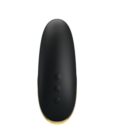 PRETTY LOVE - MASSEUR À ASPIRATION RECHARGEABLE DE LUXE NOIR