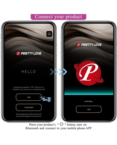 PRETTY LOVE - OEUF VIBRANT RECHARGEABLE CATALINA ROSE APP