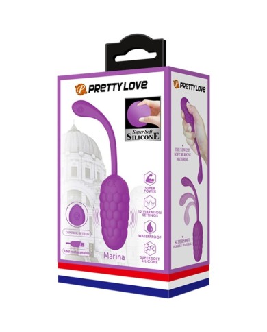 PRETTY LOVE - OEUF VIBRANT TEXTURE MARINE RECHARGEABLE VIOLET