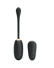 PRETTY LOVE - DOREEN OEUF VIBRANT RECHARGEABLE DE LUXE NOIR TÉLÉCOMMANDE