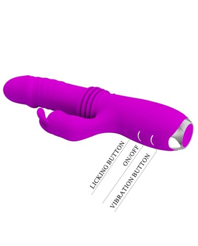 PRETTY LOVE - VIBRATEUR LAPIN RECHARGEABLE DOROTHY VIOLET