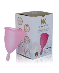 NINA KIKÍ - COUPE MENSTRUELLE ROSE - TAILLE L NINA KIKÍ - COUPE MENSTRUELLE ROSE - TAILLE L