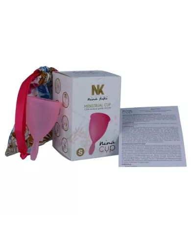 NINA KIKÍ - COUPE MENSTRUELLE ROSE - TAILLE S NINA KIKÍ - COUPE MENSTRUELLE ROSE - TAILLE S