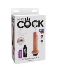 KING COCK - 15.24 CM GODE ÉJACULANTE KING COCK - 15.24 CM GODE ÉJACULANTE