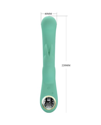 PRETTY LOVE - VIBRATEUR LAMAR LAPIN ET POINT G VERT