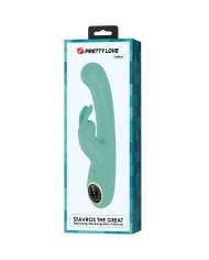 PRETTY LOVE - VIBRATEUR LAMAR LAPIN ET POINT G VERT