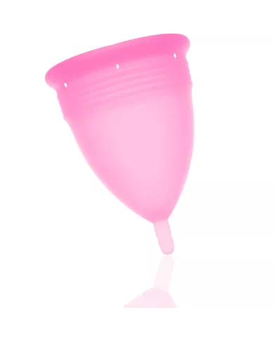 STERCUP - COUPE MENSTRUELLE EN SILICONE FDA ROSE - TAILLE L STERCUP - COUPE MENSTRUELLE EN SILICONE FDA ROSE - TAILLE L