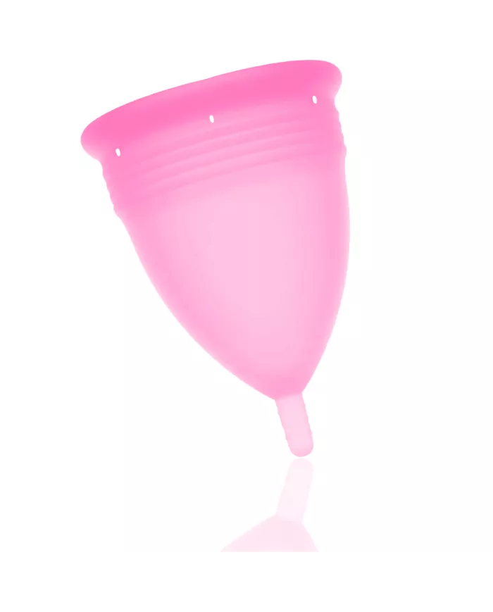 STERCUP - COUPE MENSTRUELLE EN SILICONE FDA ROSE - TAILLE L STERCUP - COUPE MENSTRUELLE EN SILICONE FDA ROSE - TAILLE L